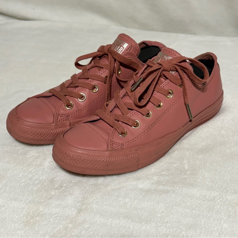 Converse All Star Leather Low Top Sneakers
